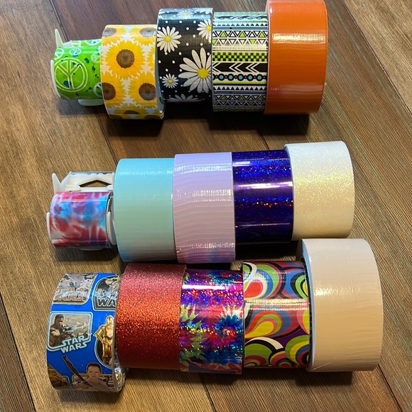 15 rolls used duck tape, $19 - Picture 1 of 4